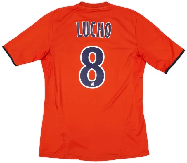 2011-12 Olympique Marseille Third Shirt Lucho #8 - 8/10 - (M)