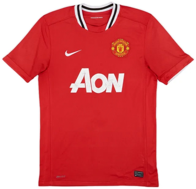 2011-12 Manchester United Home Shirt - 5/10 - (M)