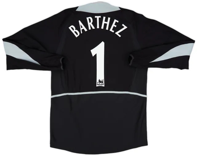 2002-04 Manchester United GK Shirt Barthez #1 - 9/10 - (XL)