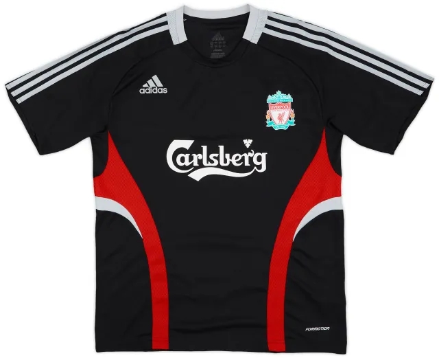 2008-09 Liverpool adidas Formotion Training Shirt - 9/10 - (L)