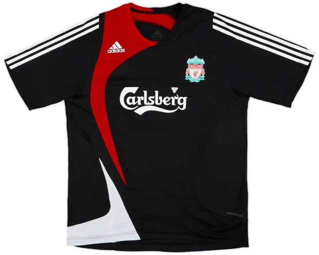 2007-08 Liverpool adidas Formotion Training Shirt - 8/10 - (XL)