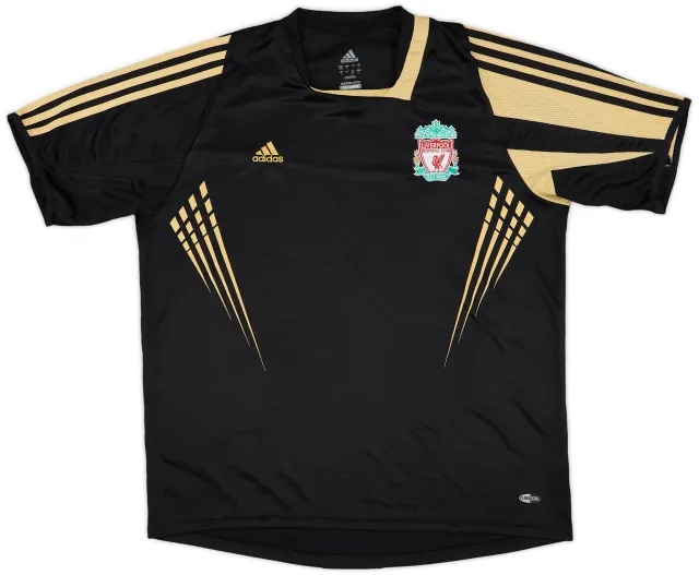 2008-09 Liverpool adidas Training Shirt - 8/10 - (L/XL)