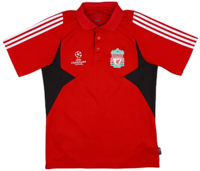 2007-08 Liverpool Champions League Polo Shirt - 8/10 - (M)