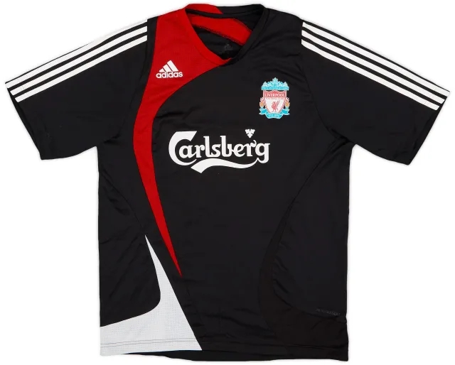 2007-08 Liverpool adidas Formotion Training Shirt - 8/10 - (L)