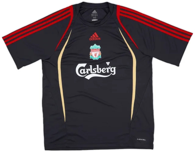 2009-10 Liverpool adidas Training Shirt - 8/10 - (XL)