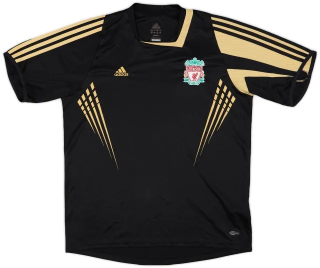 2008-09 Liverpool adidas Training Shirt - 8/10 - (L)