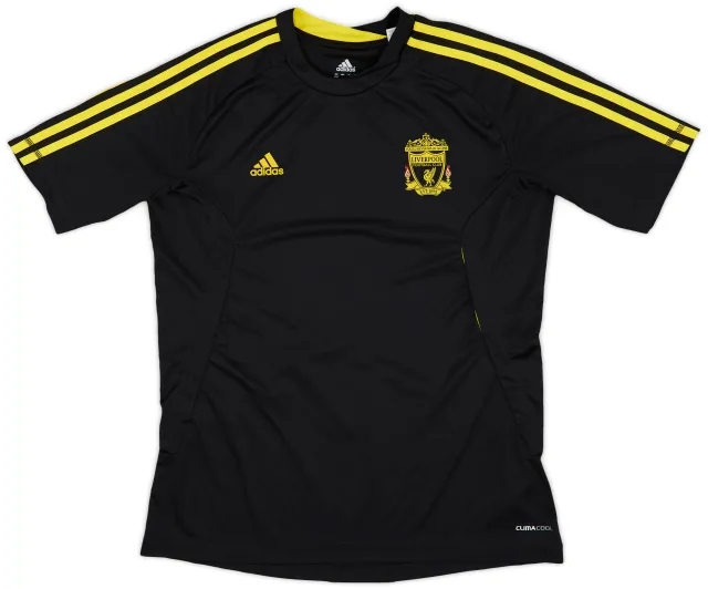 2010-11 Liverpool adidas Training Shirt - 9/10 - (L)