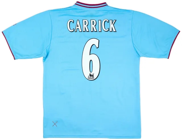 2001-03 West Ham Away Shirt Carrick #6 - 6/10 - (L)