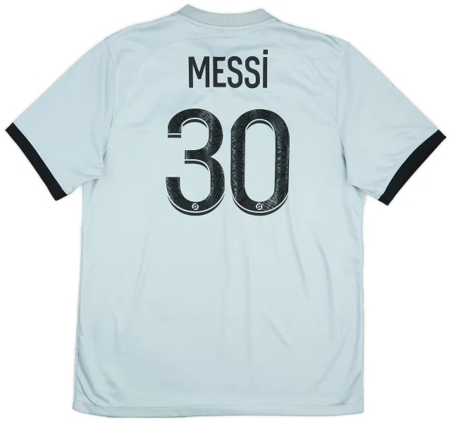 2022-23 Paris Saint-Germain Away Shirt Messi #30 - 8/10 - (L)