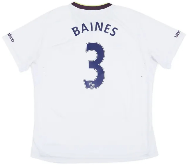 2014-15 Everton Third Shirt Baines #3 - 5/10 - (XL)