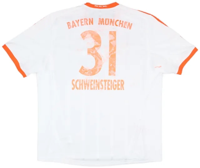 2012-13 Bayern Munich Away Shirt Schweinsteiger #31 - 4/10 - (XXL)