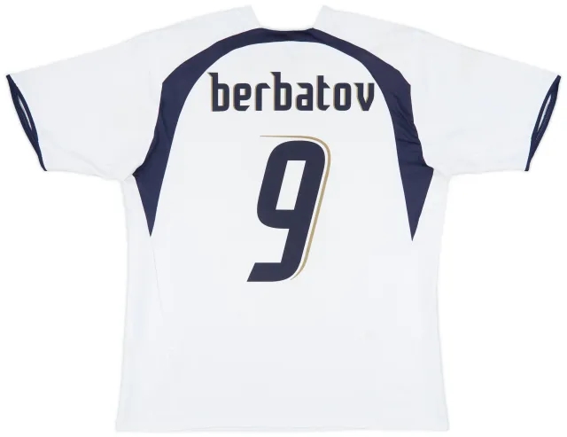 2006-07 Tottenham Home Shirt Berbatov #9 - 6/10 - (XL)