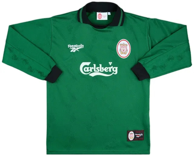 1996-97 Liverpool GK Shirt - 10/10 - (Y)