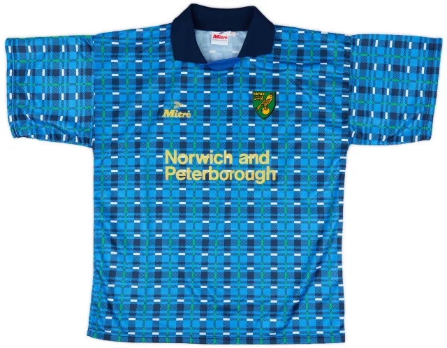 1994-96 Norwich Away Shirt - 8/10 - (L)