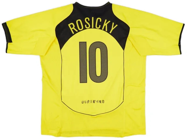 2004-05 Borussia Dortmund Home Shirt Rosicky #10 - 7/10 - (XXL)