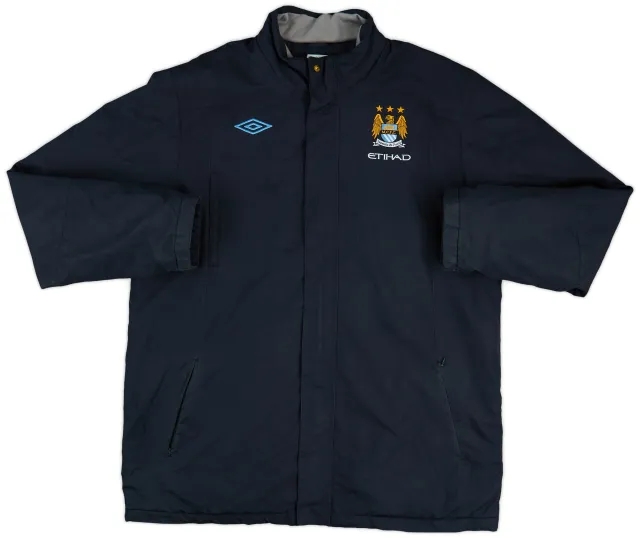 2010-11 Manchester City Umbro Bench Coat - 5/10 - (XL)