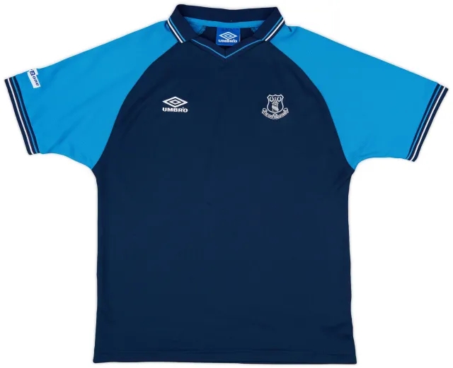 1999-00 Everton Umbro Polo Shirt - 8/10 - (L)