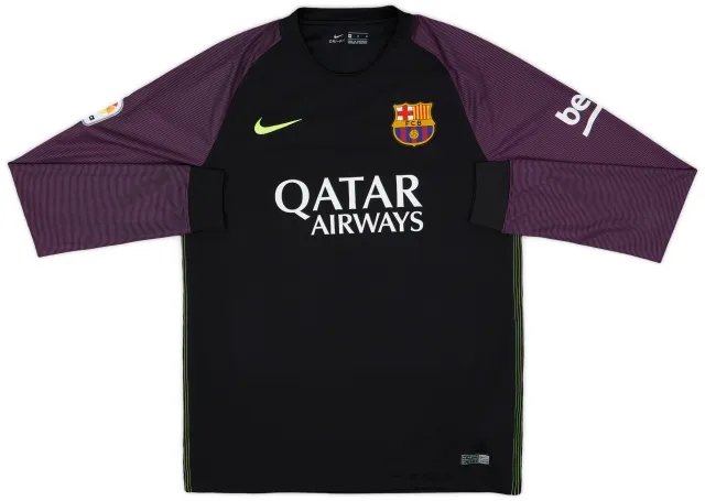 2016-17 Barcelona GK Shirt - 8/10 - (M)