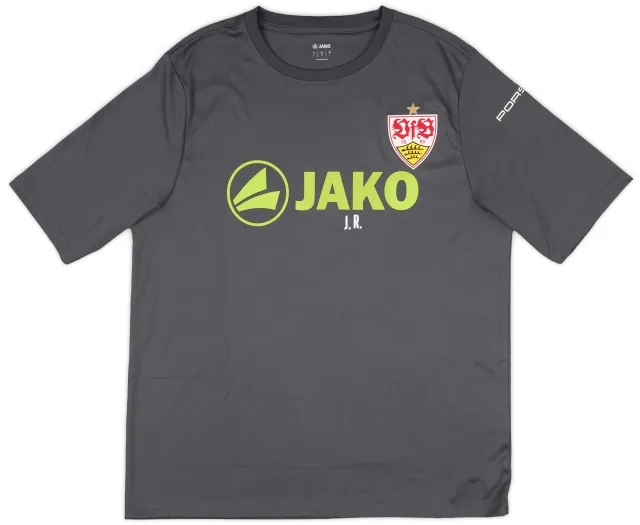 2019-20 Stuttgart Jako Staff Issue Training Shirt J.R. - 8/10 - (L)