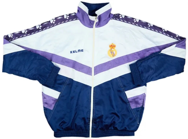 1994-96 Real Madrid Kelme Track Jacket - 8/10 - (XL)