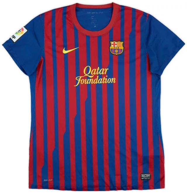 2011-12 Barcelona Home Shirt - 8/10 - (Women's S)
