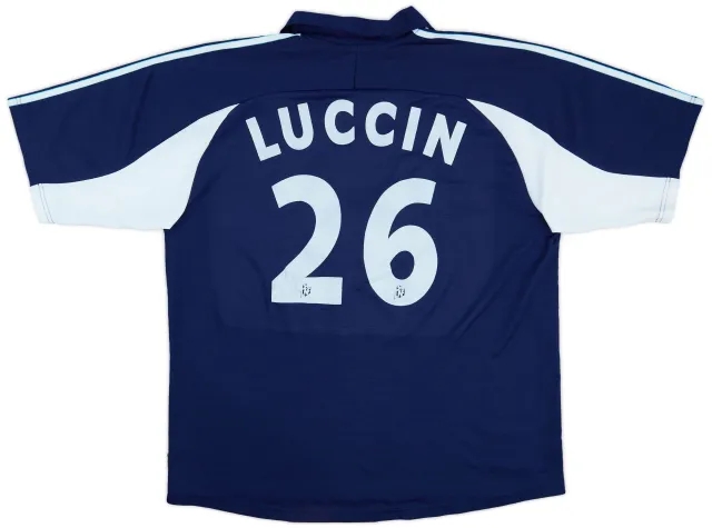 1999-00 Olympique Marseille Away Shirt Luccin #26 - 8/10 - (XL)