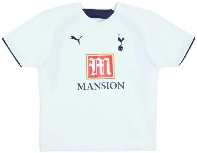 2006-07 Tottenham Home Shirt - 8/10 - (M.Boys)