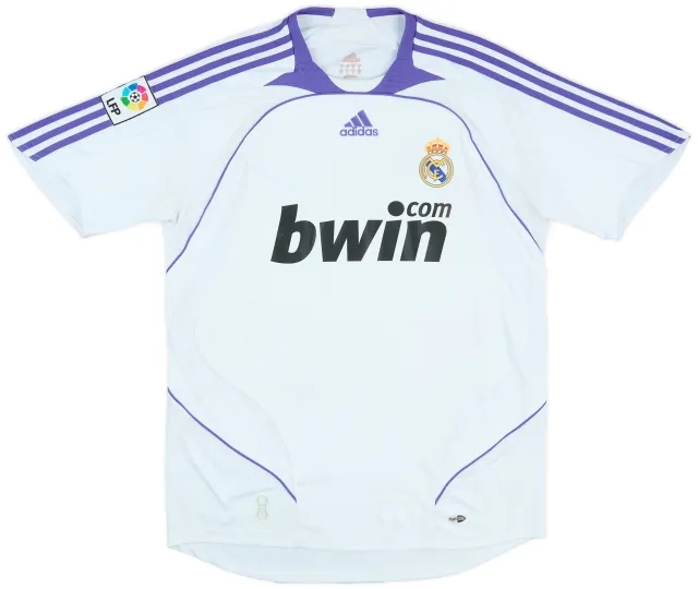 2007-08 Real Madrid Home Shirt - 7/10 - (M)