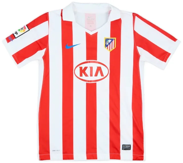 2009-10 Atletico Madrid Home Shirt - 8/10 - (XL.Boys)