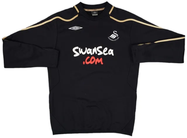 2008-09 Swansea City Umbro Sweat Top - 8/10 - (M)