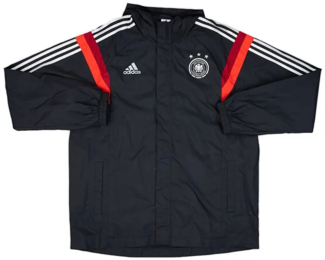 2013-14 Germany adidas Hooded Rain Jacket - 8/10 - (XL)