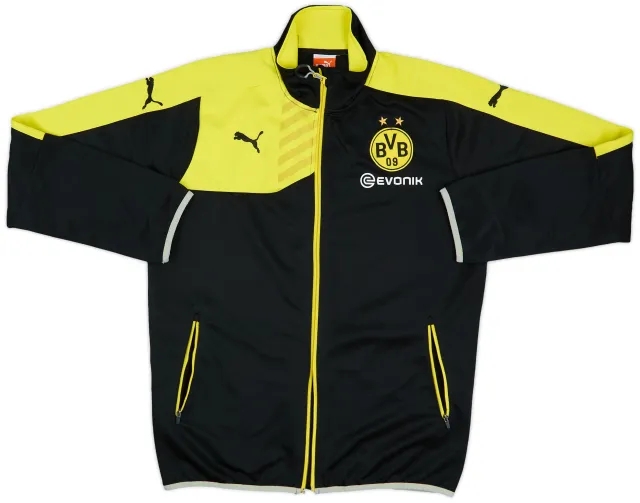 2015-16 Borussia Dortmund Puma Track Jacket - 6/10 - (M)