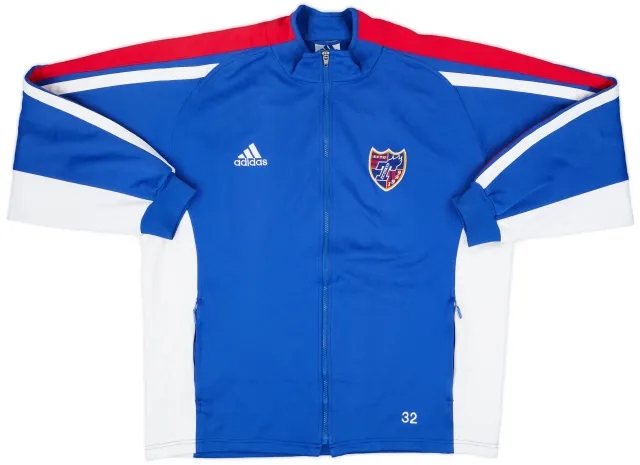 2000-01 FC Tokyo Player Issue adidas Track Jacket #32 - 8/10 - (XL)