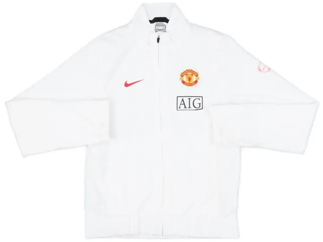 2009-10 Manchester United Nike Track Jacket - 8/10 - (S)