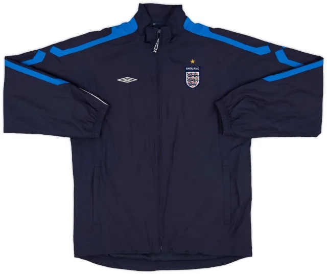 2007-09 England Umbro Track Jacket - 5/10 - (M)
