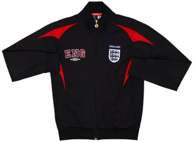 2007-08 England Umbro Track Jacket - 8/10 - (M)