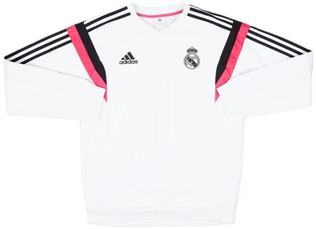 2014-15 Real Madrid adidas Sweat Top - 6/10 - (M)