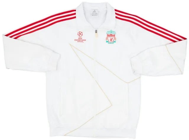 2009-10 Liverpool adidas CL Track Jacket - 9/10 - (S)