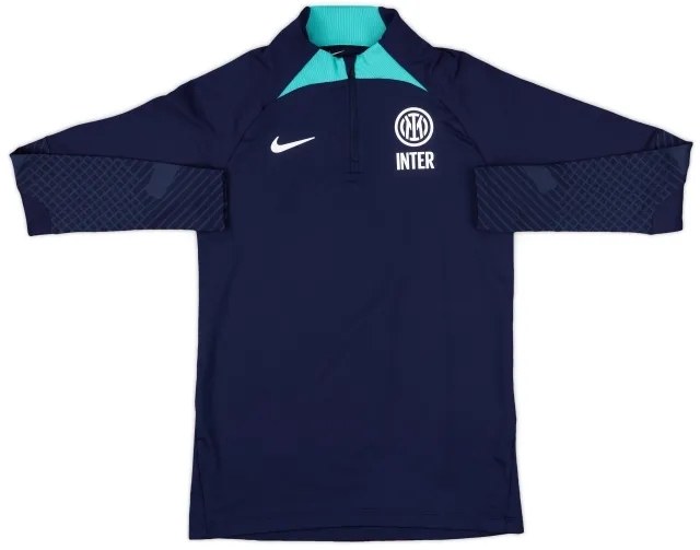 2022-23 Inter Milan Nike 1/4 Zip Drill Top - 9/10 - (S)