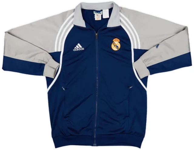 2000-01 Real Madrid adidas Track Jacket - 8/10 - (XL.Boys)
