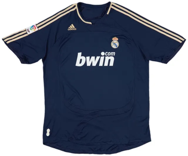 2007-08 Real Madrid Away Shirt - 7/10 - (XXL)