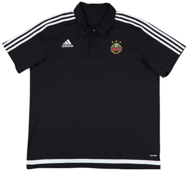 2015-16 Rapid Vienna adidas Polo Shirt - 9/10 - (XXL)