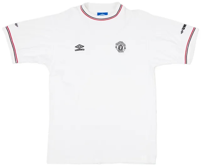 2000-01 Manchester United Umbro Training Shirt - 8/10 - (L)