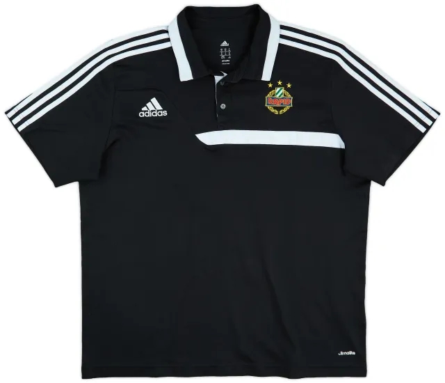 2014-15 Rapid Vienna adidas Polo Shirt - 9/10 - (XL)