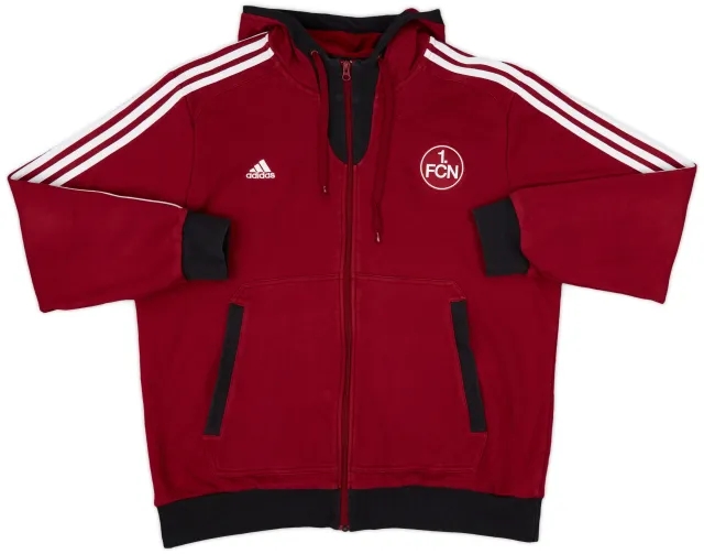 2013-14 Nurnberg adidas Hooded Sweat Top - 8/10 - (XL)