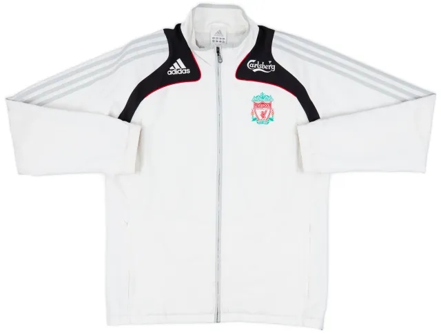 2008-09 Liverpool adidas Track Jacket - 7/10 - (M/L)