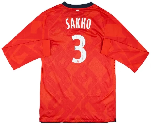 2010-12 Paris Saint-Germain '40 ANS' Authentic Home/Third L/S Shirt Sakho #3 - 5/10 - (L)