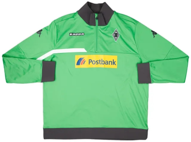 2014-15 Borussia Monchengladbach Kappa 1/4 Zip Drill Top - 8/10 - (3XL)