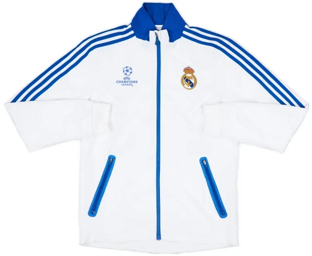 2010-11 Real Madrid adidas CL Track Jacket - 9/10 - (S)