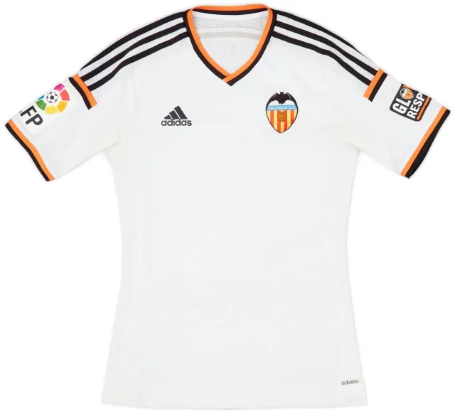 2014-15 Valencia Home Shirt - 8/10 - (S)